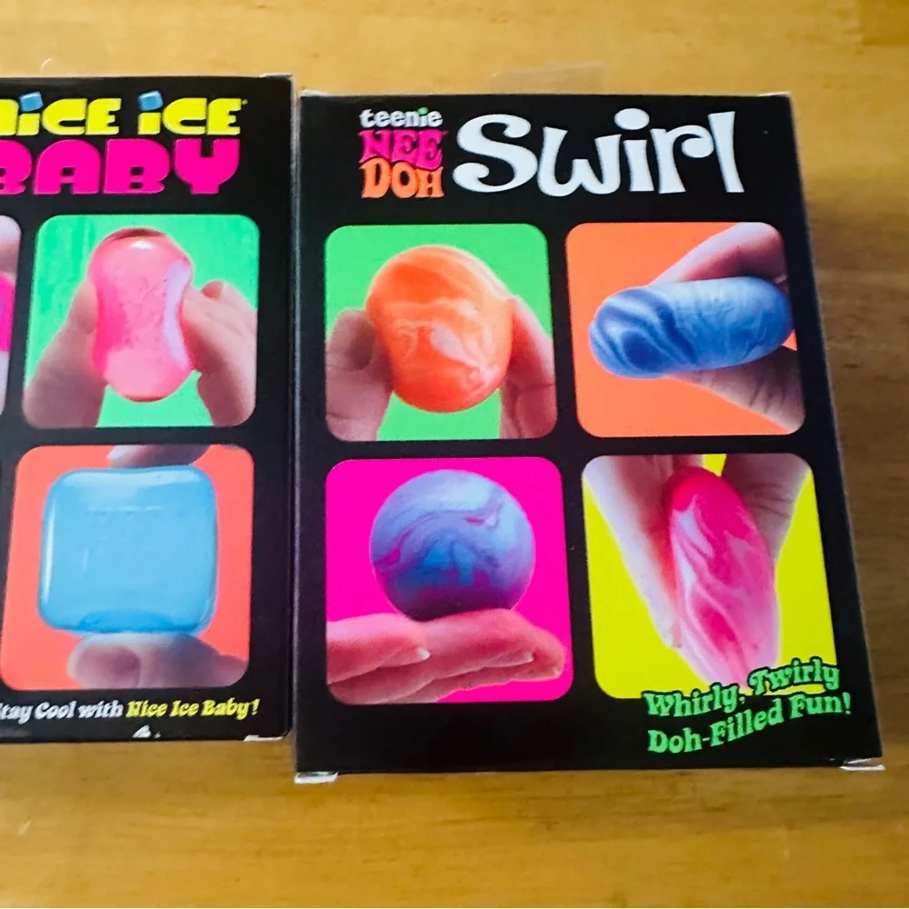 NeeDoh Teenie Swirl Stress Ball &
NeeDoh Nice Ice Baby - Picture 5 of 10